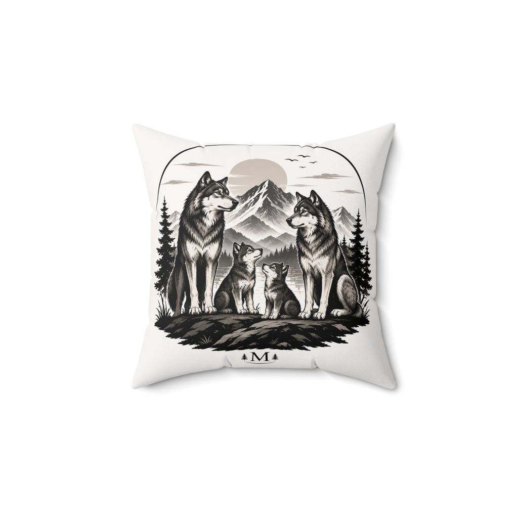 Spun Polyester Square Pillow