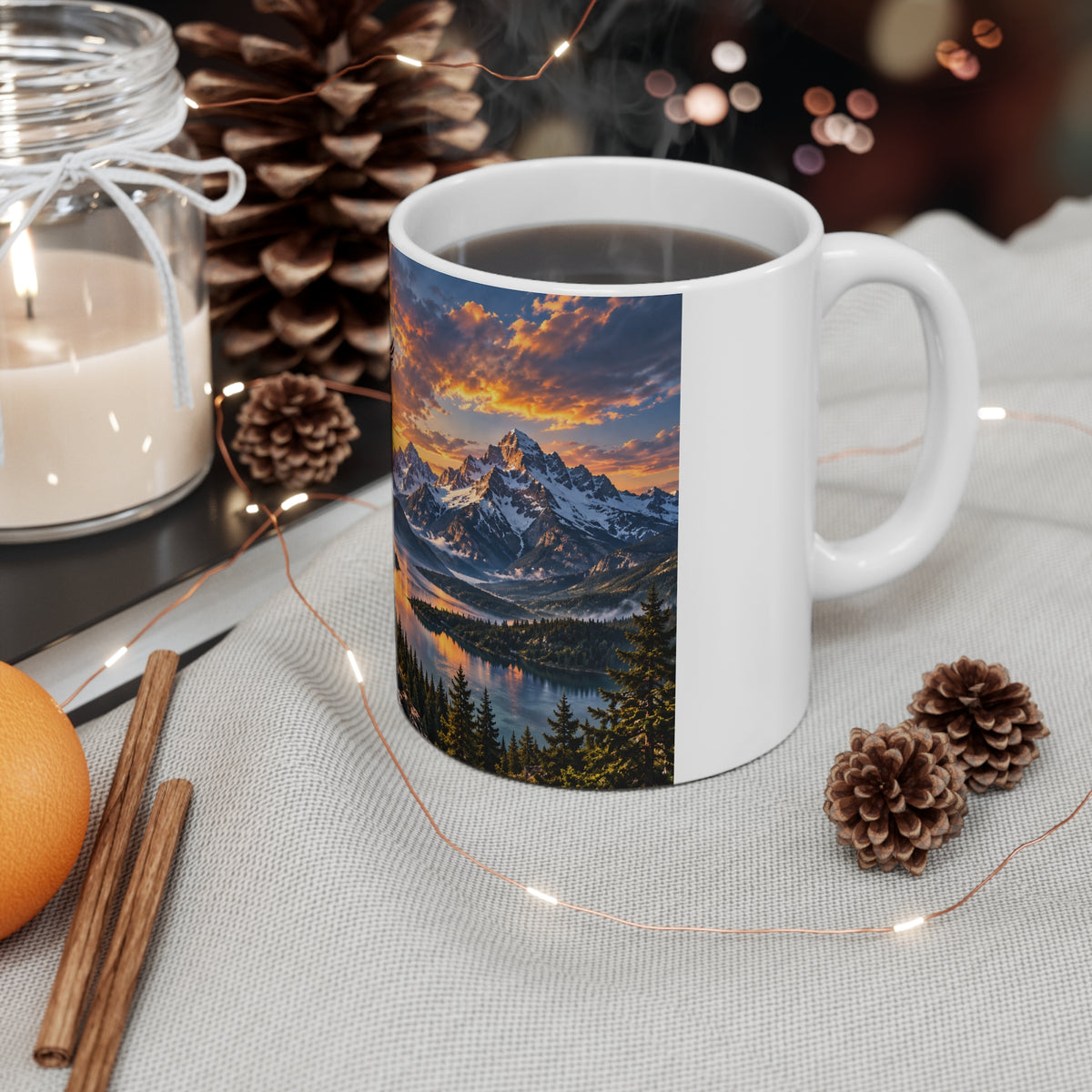Strength of the eagle 
Mug 11oz
