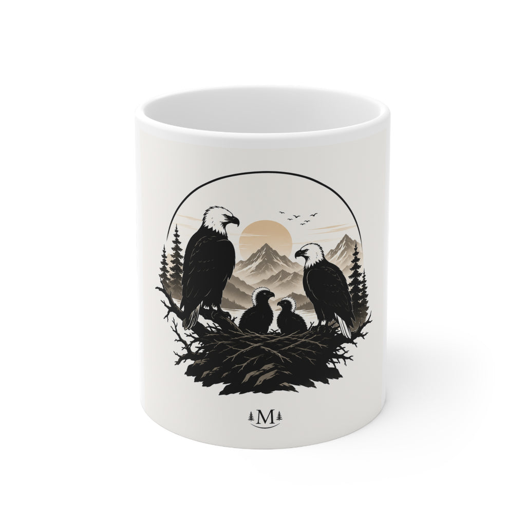 White Ceramic Mug, 11oz