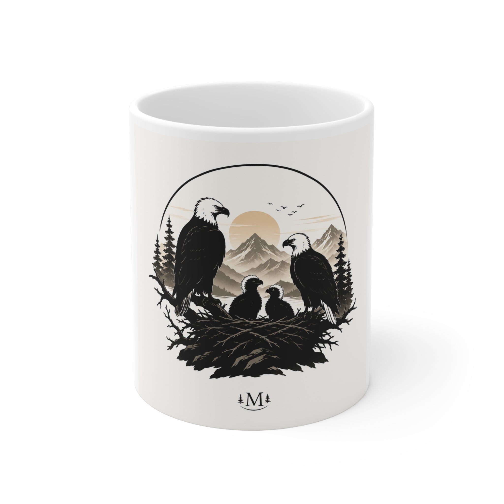 White Ceramic Mug, 11oz