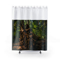 Mysterious tree Shower Curtains