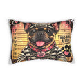 Spun Polyester Lumbar Pillow
